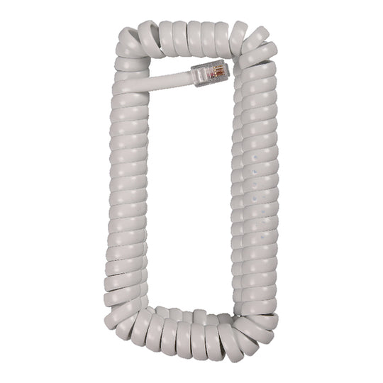 Standard Handset Coil Cord (12 Ft.; White)