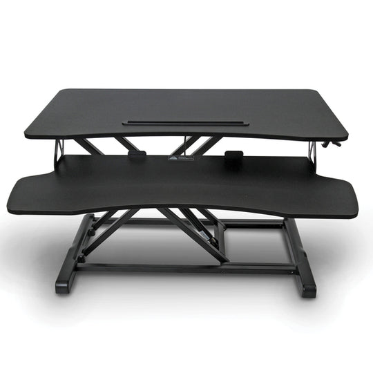 SD320 Universal Adjustable Standing Tabletop Desk with Keyboard Support
