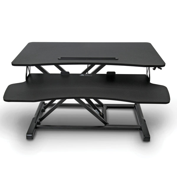 SD320 Universal Adjustable Standing Tabletop Desk with Keyboard Support