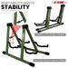 Portable guitar holder for easy transportation and quick setup, providing a secure and stable solution for your instrument